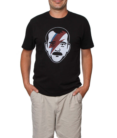 Official Chris Hadfield Aladdin Sane Men's T-Shirt (Black)